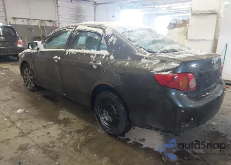 2009 Toyota Corolla Le из США, поврежденный, VIN JTDBL40E29J035021